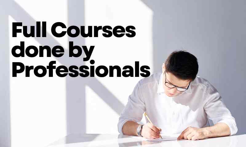 University list of courses